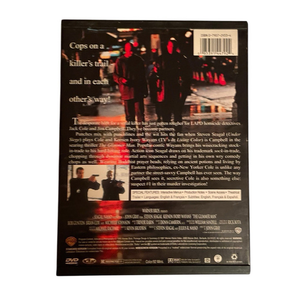 Steven Seagal DVD Lot - Action Dbl Feature,Under Siege 2,ExitWounds ,Glimmer Man - Picture 14 of 15